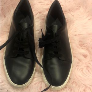 Vince matte black sneakersNWOT